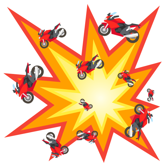 boom racing motorcycle