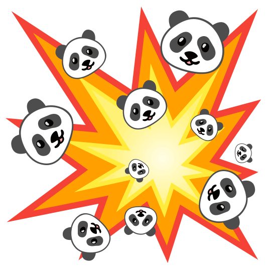 boom panda face