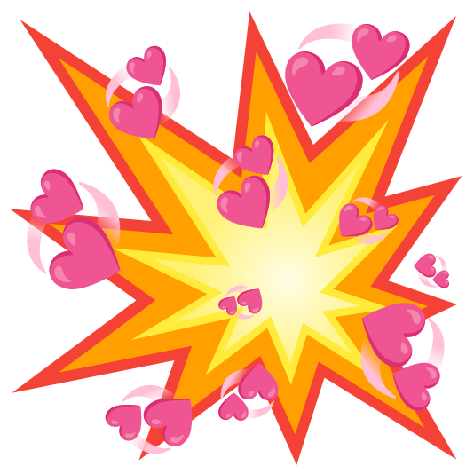 boom revolving hearts