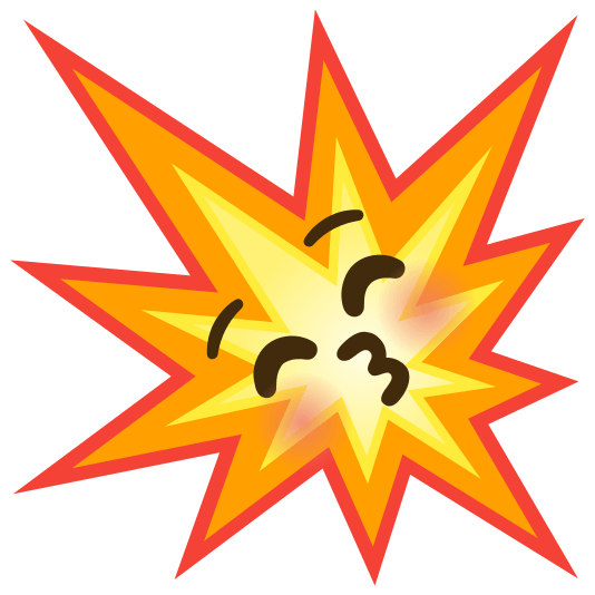 boom kissing closed eyes