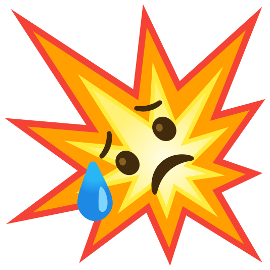 boom disappointed relieved