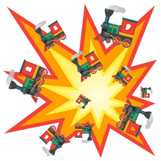 boom steam locomotive