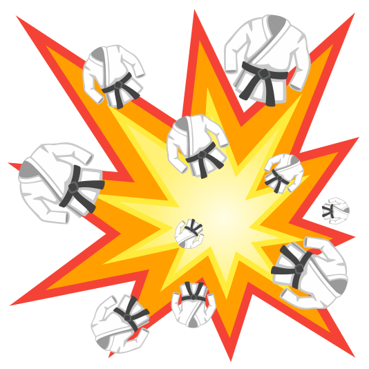 boom martial arts uniform