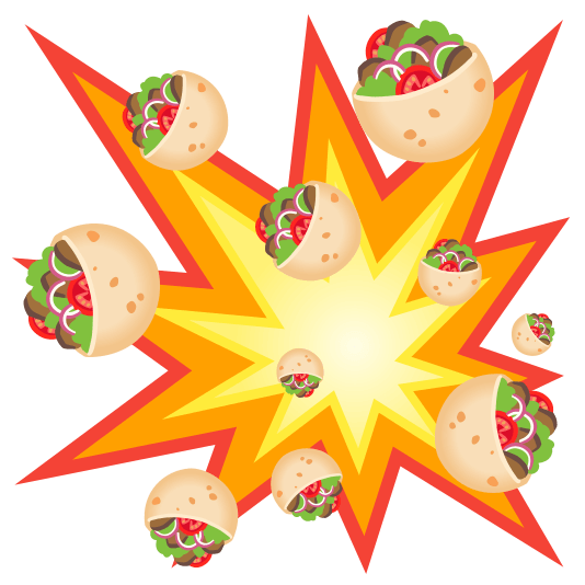 boom stuffed flatbread