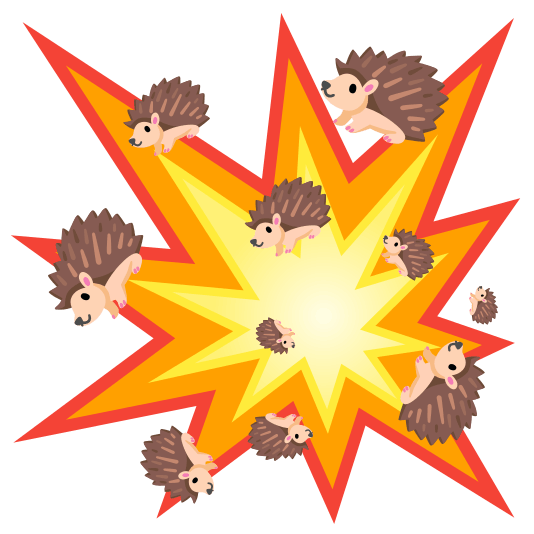 boom hedgehog