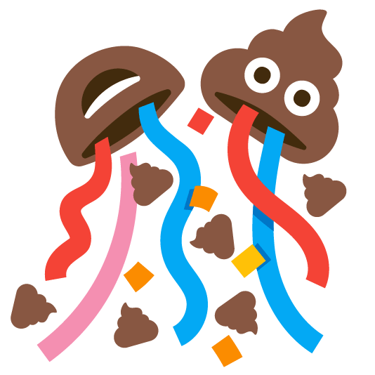 hankey confetti ball