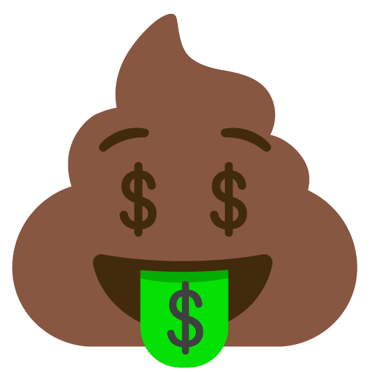 hankey money mouth face