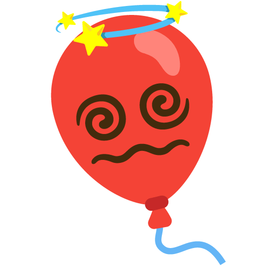 dizzy balloon