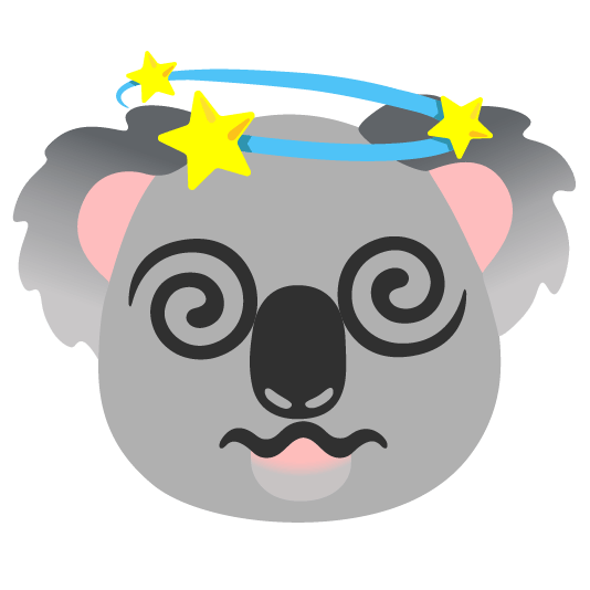dizzy koala
