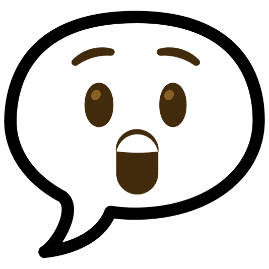 speech balloon astonished