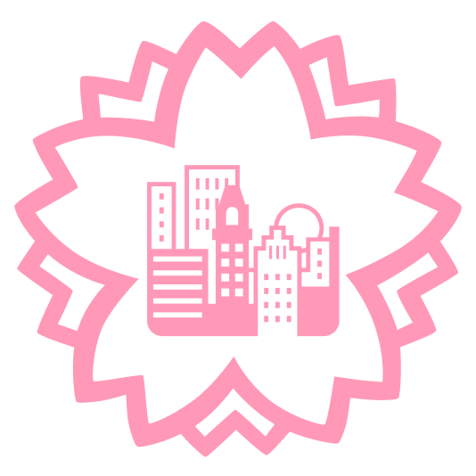 white flower city sunrise