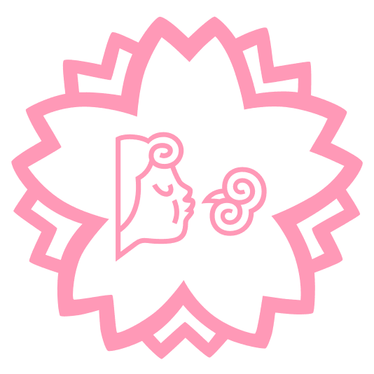 white flower wind blowing face