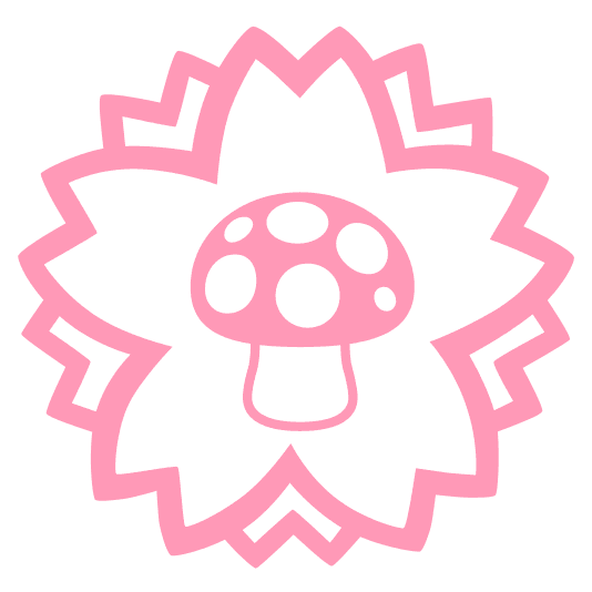 white flower mushroom