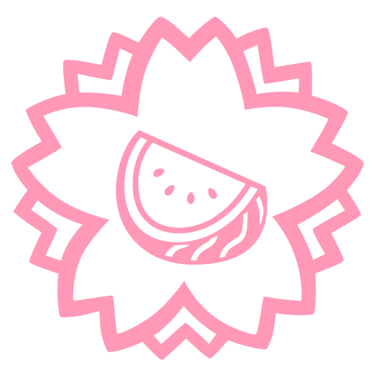 white flower watermelon