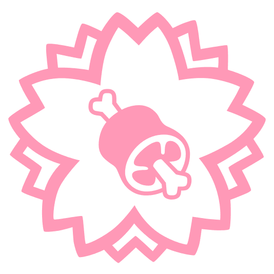 white flower meat on bone