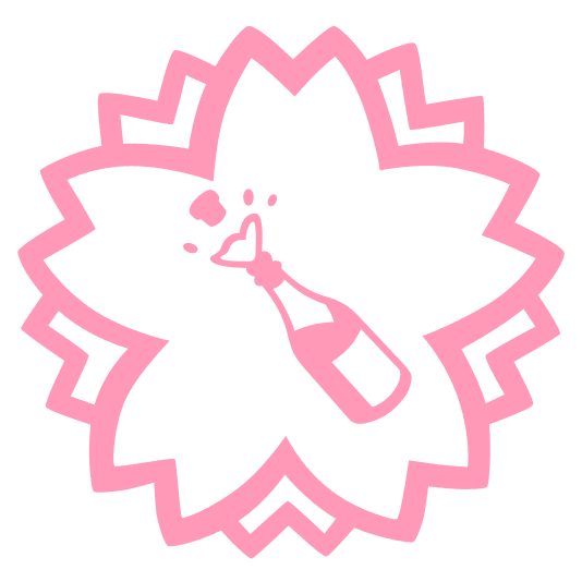 white flower champagne