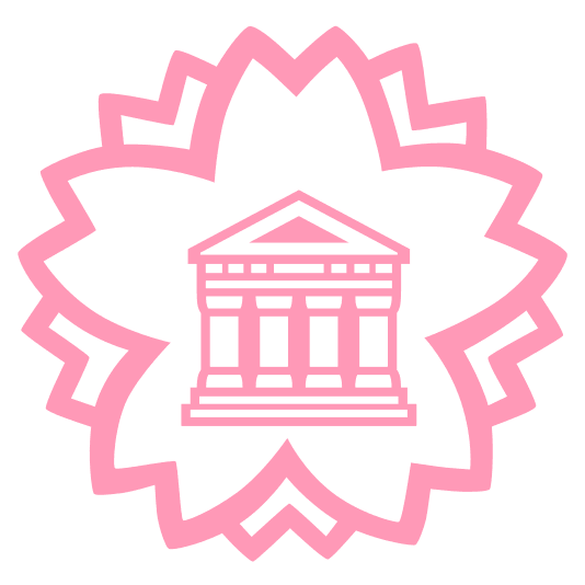 white flower classical building