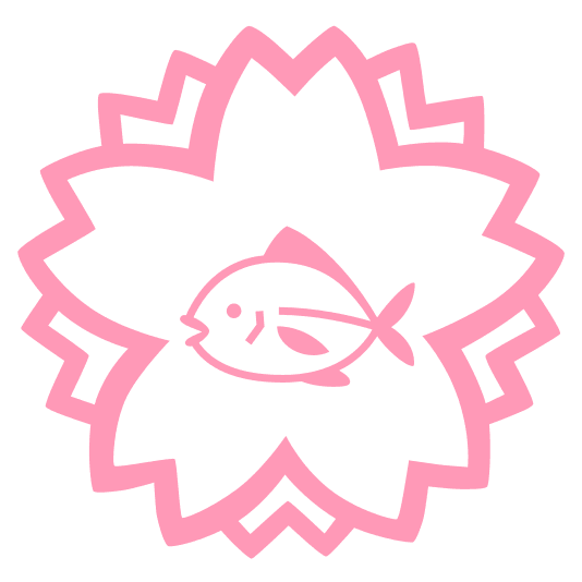 white flower fish