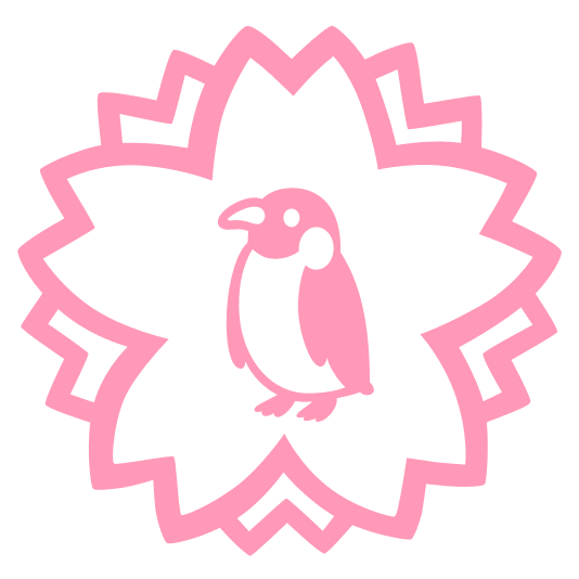 white flower penguin