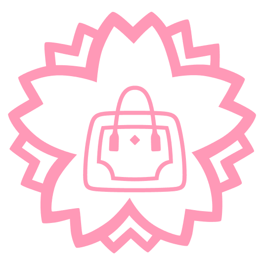 white flower handbag