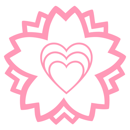 white flower heartpulse