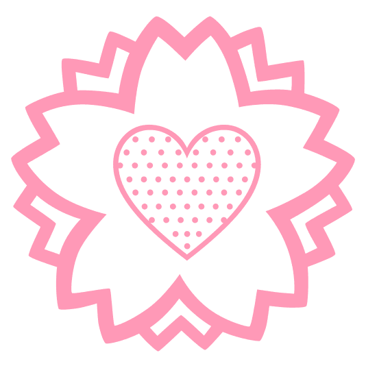 white flower yellow heart