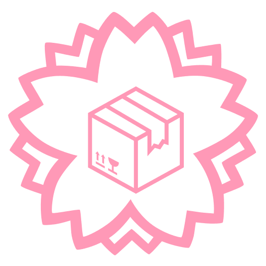 white flower package