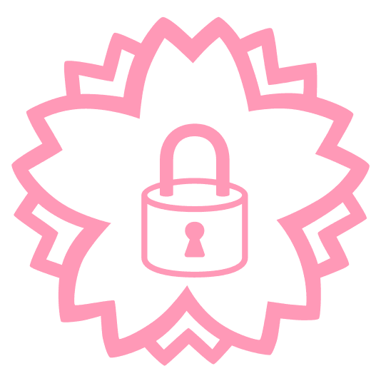 white flower lock
