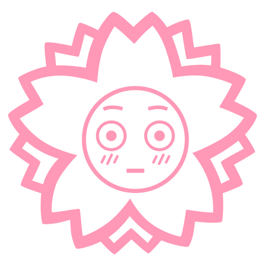 white flower flushed