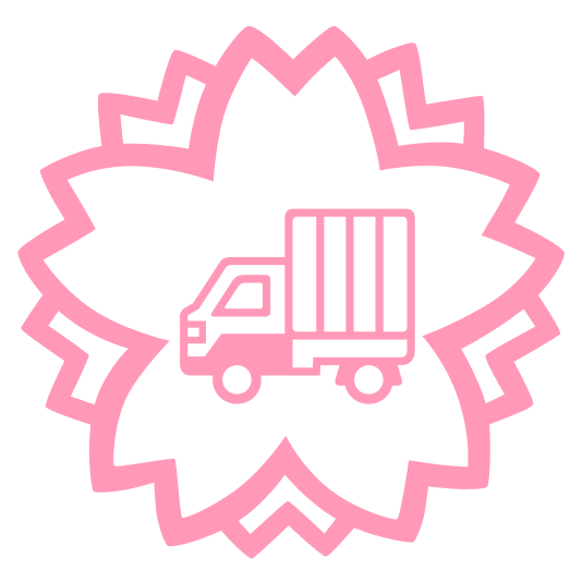 white flower truck
