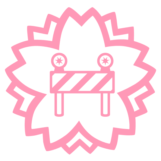 white flower construction