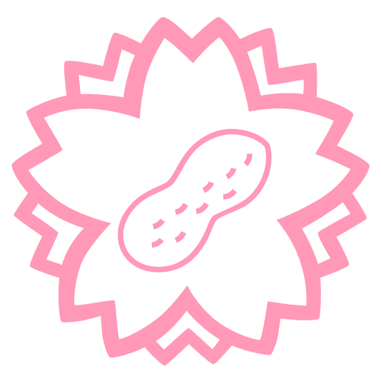 white flower peanuts