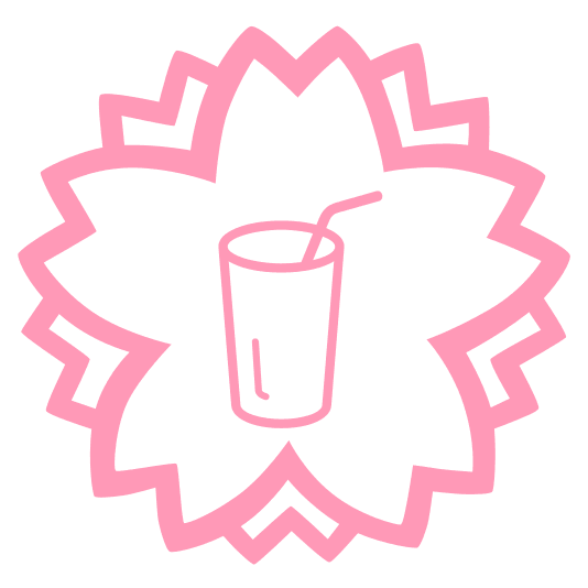 white flower cup with straw