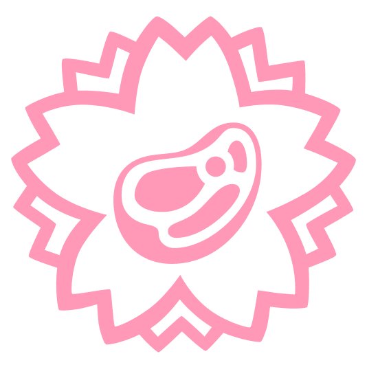 white flower cut of meat