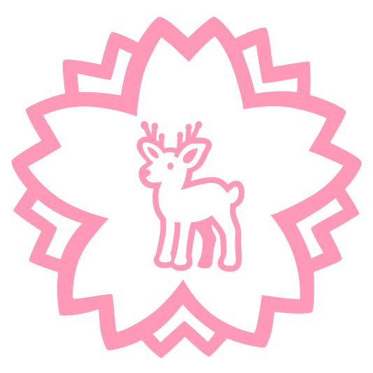 white flower deer