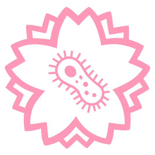 white flower microbe