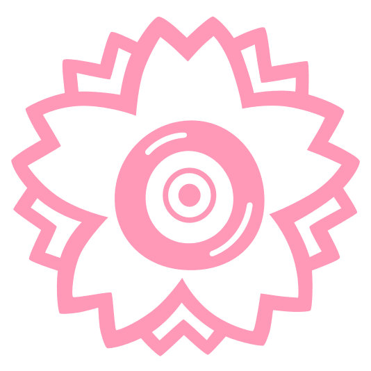 white flower nazar amulet