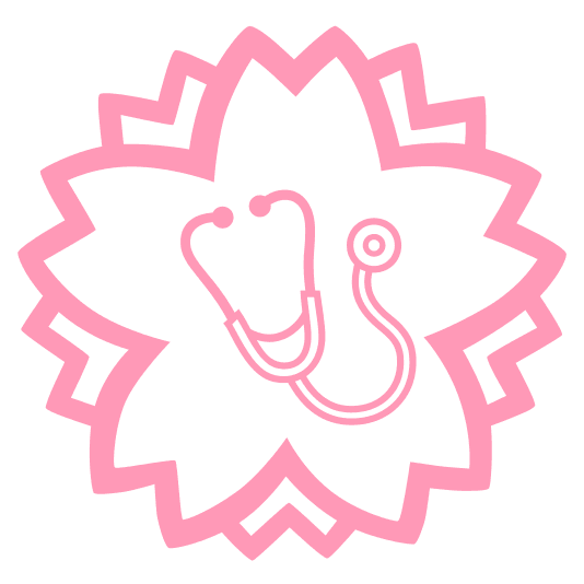 white flower stethoscope