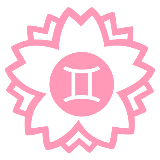 white flower gemini