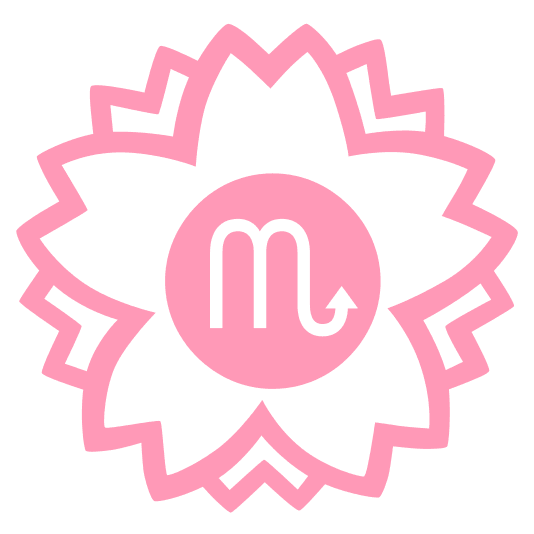 white flower scorpius