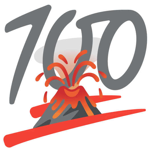 100 volcano
