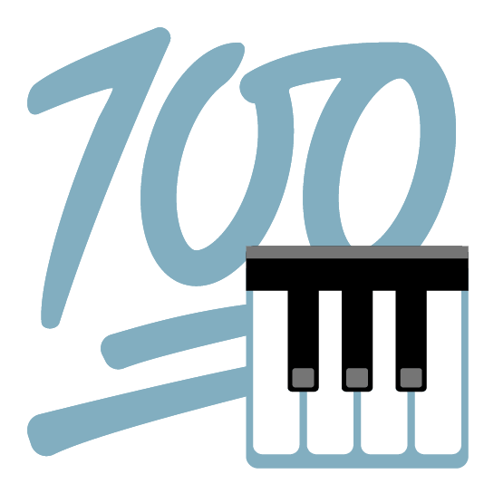 100 musical keyboard