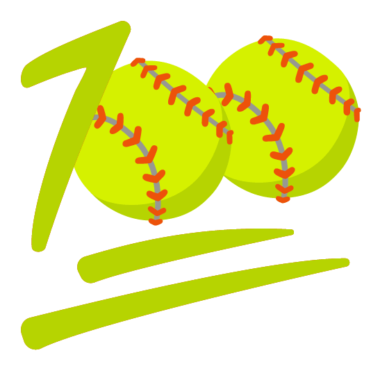 100 softball