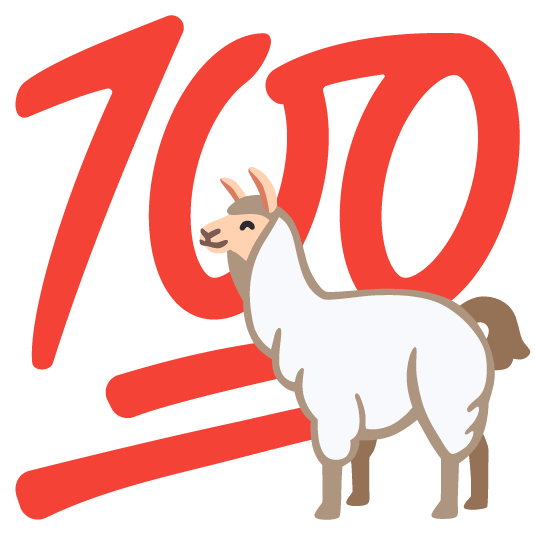 100 llama
