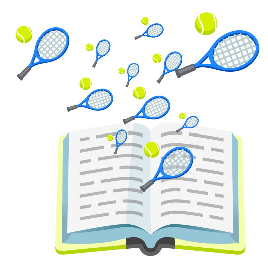 books tennis