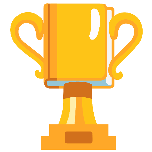 books trophy