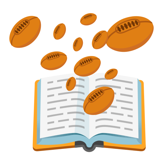 books rugby football
