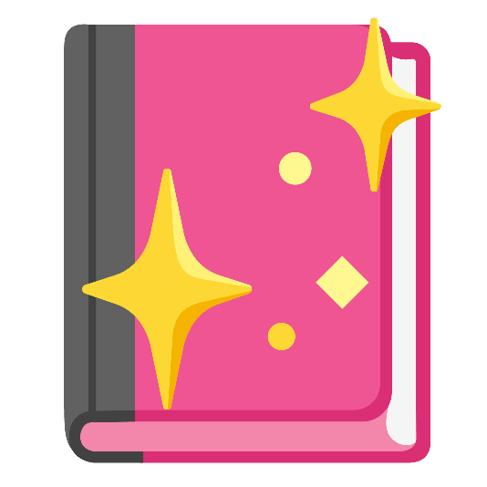 books sparkling heart