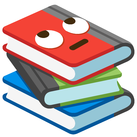 books face with rolling eyes