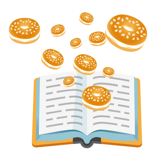 books bagel